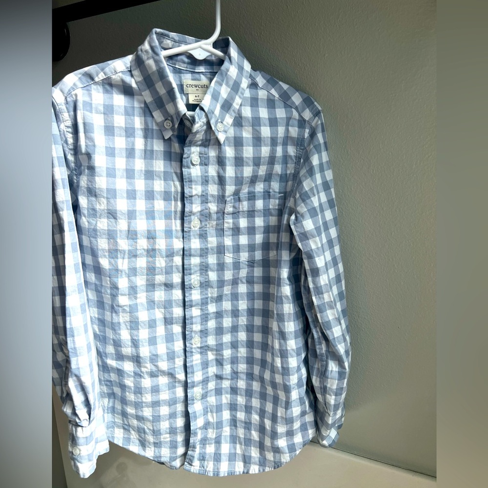 Crewcuts plaid button down
